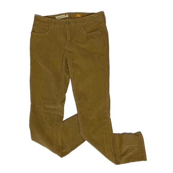 Pilcro Pants - Anthropologie Pilcro & The Letterpress Stet Corduroy Skinny Leg Pants Womens 27